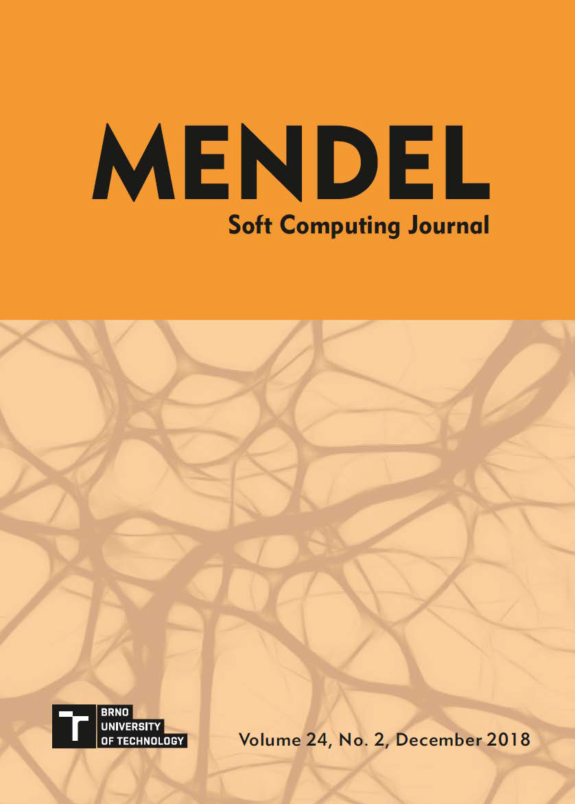 MENDEL Soft Computing Journal, Volume 24, No. 2, December 2018 - Cover
